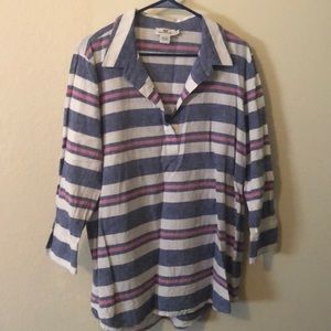 Vineyard vines striped tunic